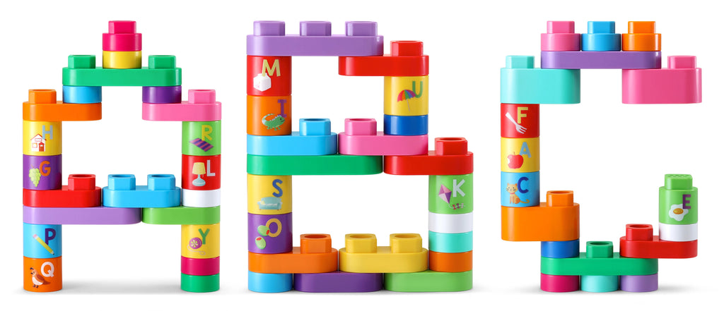 81-Piece Jumbo Blocks Box (Pink) B694710