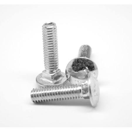 1/4 inch-20 x 3 1/2 inch Coarse Thread A307 Grade A Carriage Bolt Low Carbon Steel Zinc Plated Pk 625 I285144