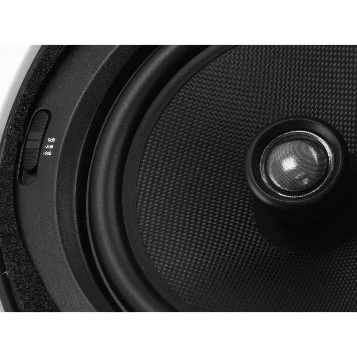 White 8x22 In Ceiling Speakers Pair Z5137