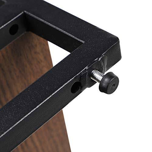 3 Tier Industrial Bookshelf, Walnut L691436