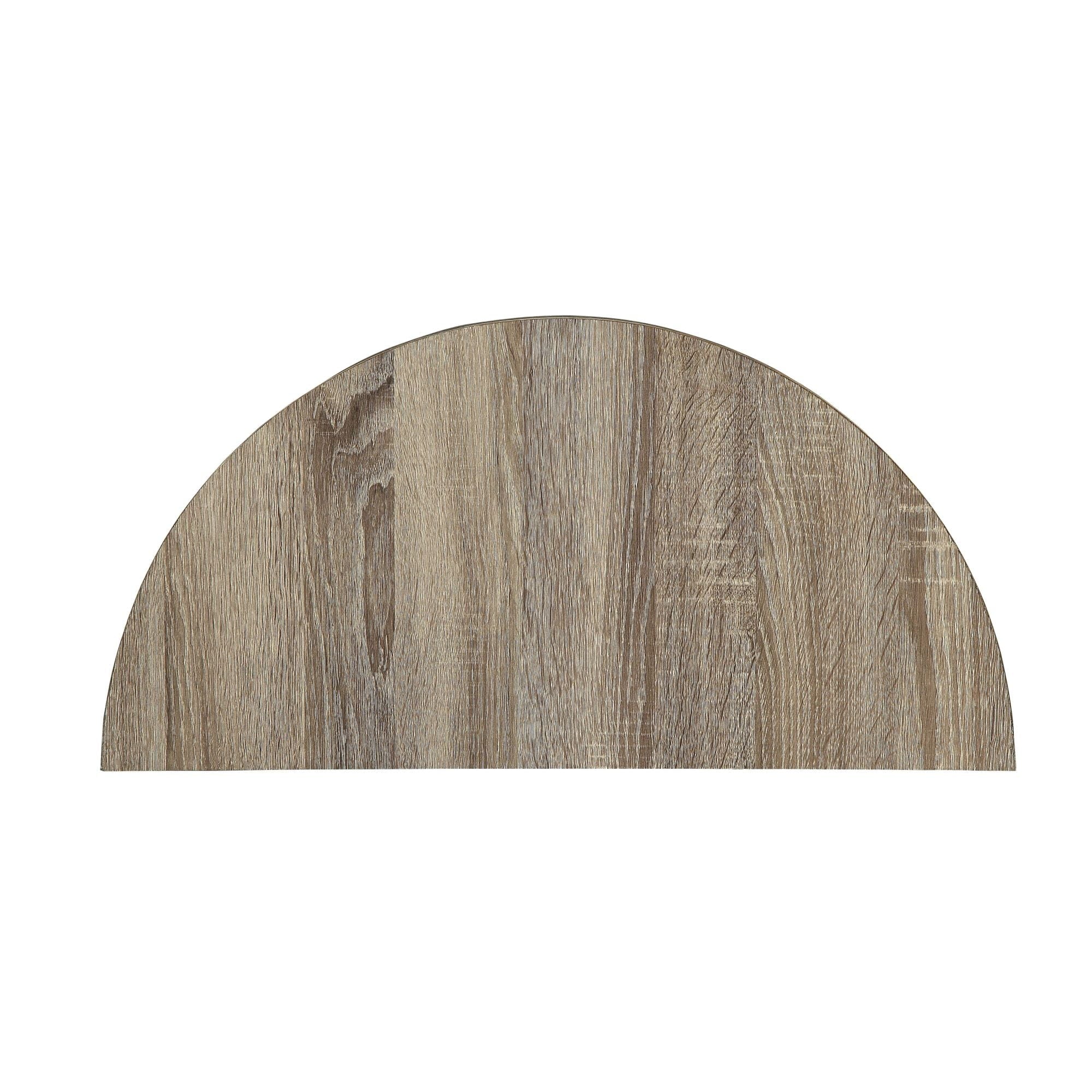 Gray Oak Console Table C773