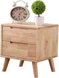 Nordic Solid Wood Storage Bedside Table U768040