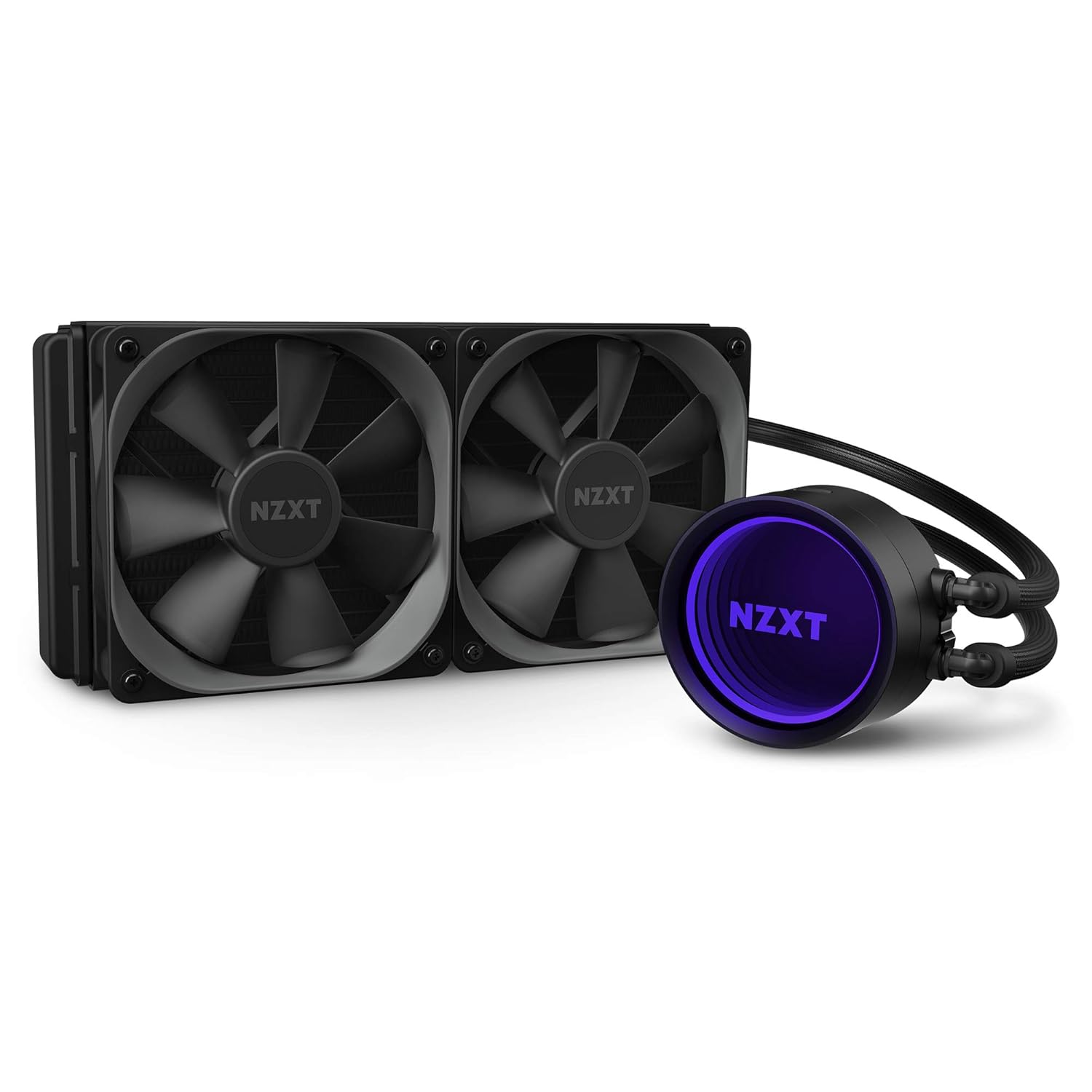 360mm AIO RGB CPU Liquid Cooler with LCD Display and 3 Included 120mm Radiator Fans P2820