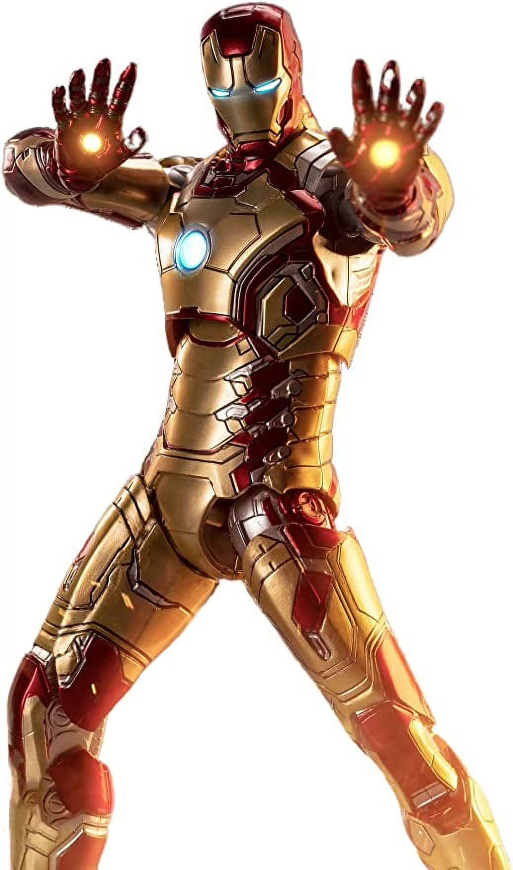 Iron Man 2 Mk5 Collectible Action Figure Luminous O42327