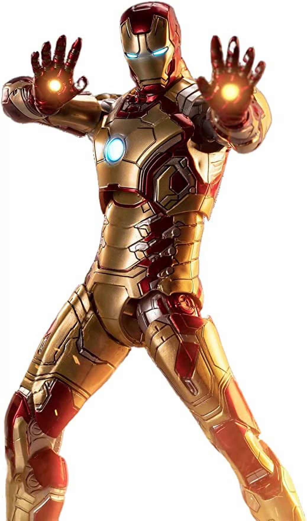 Iron Man 2 Mk5 Collectible Action Figure Luminous O42327