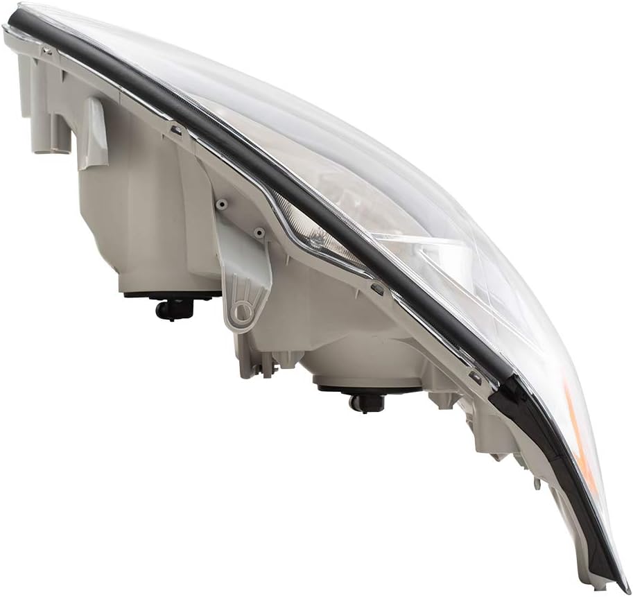 Halogen Headlights Set with Chrome Bezels I1356