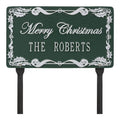 Green Silver Lawn Plaque J55207