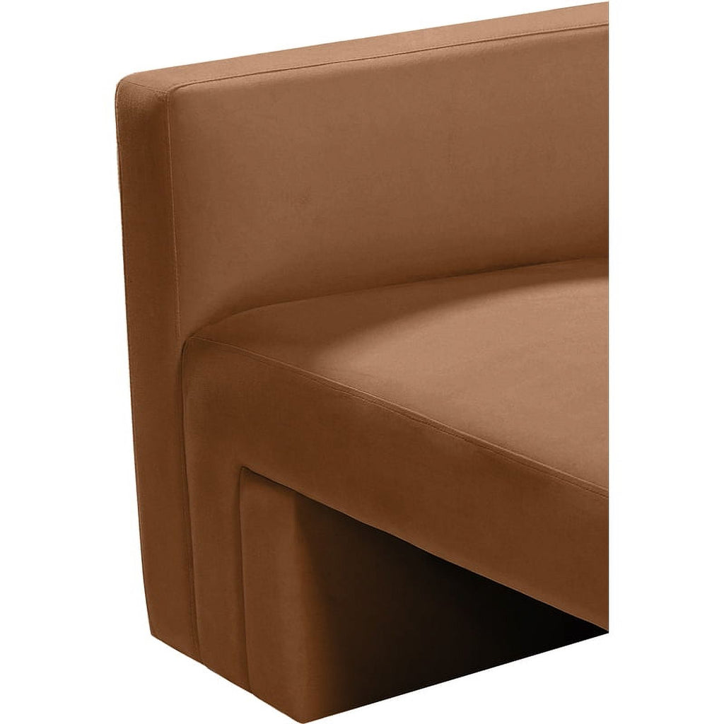 Saddle Velvet Loveseat Z270673