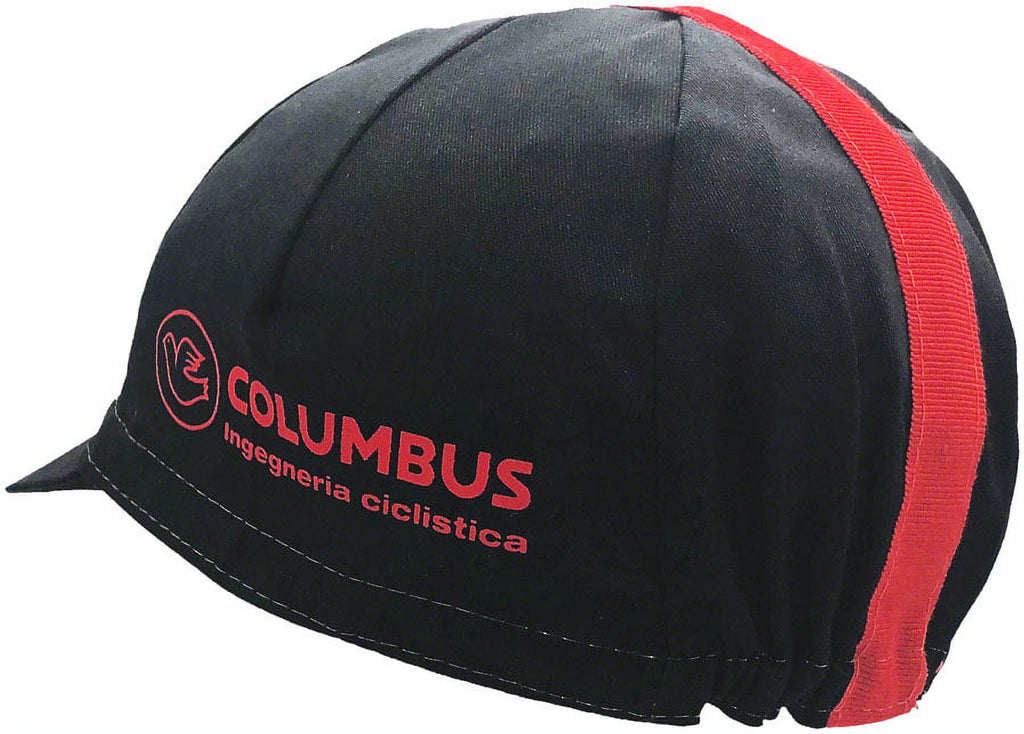Black/Red Cycling Cap T5947