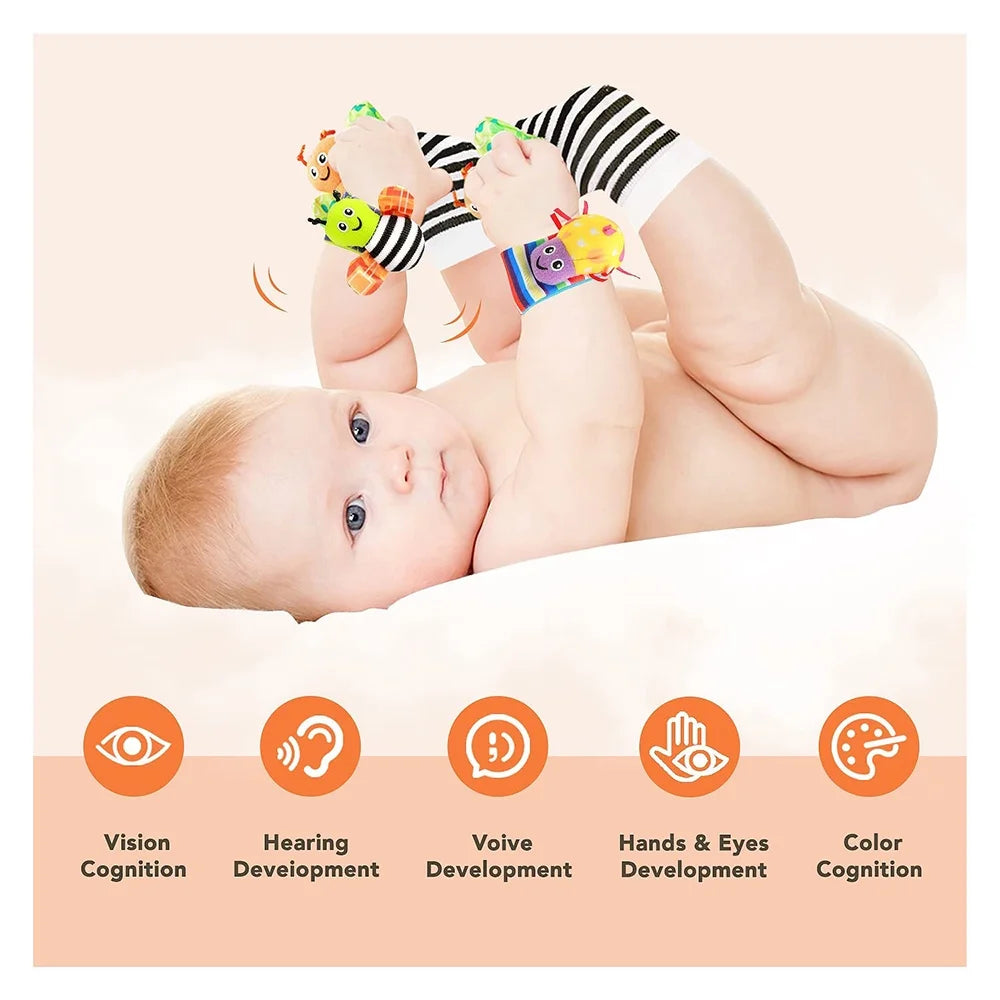 Baby Rattle Socks and Wrist Rattles M642167
