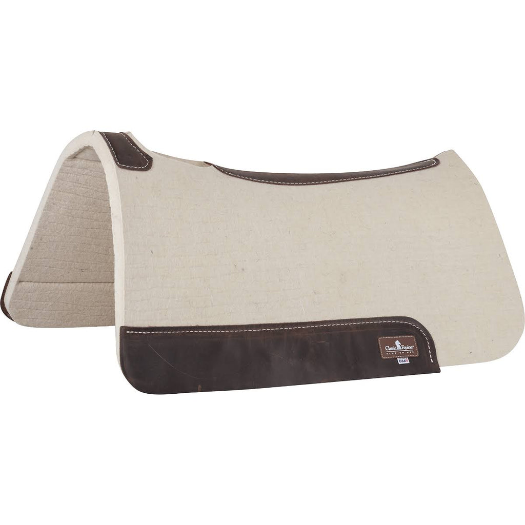 Black Virgin Felt Saddle Pad E1596
