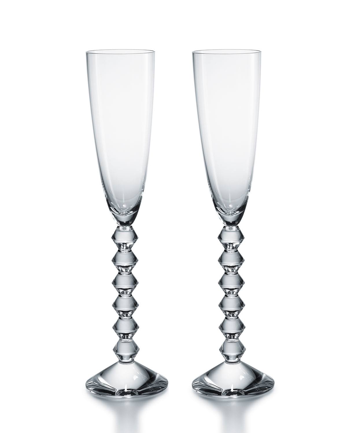 Clear Flute Set of 2 R28060