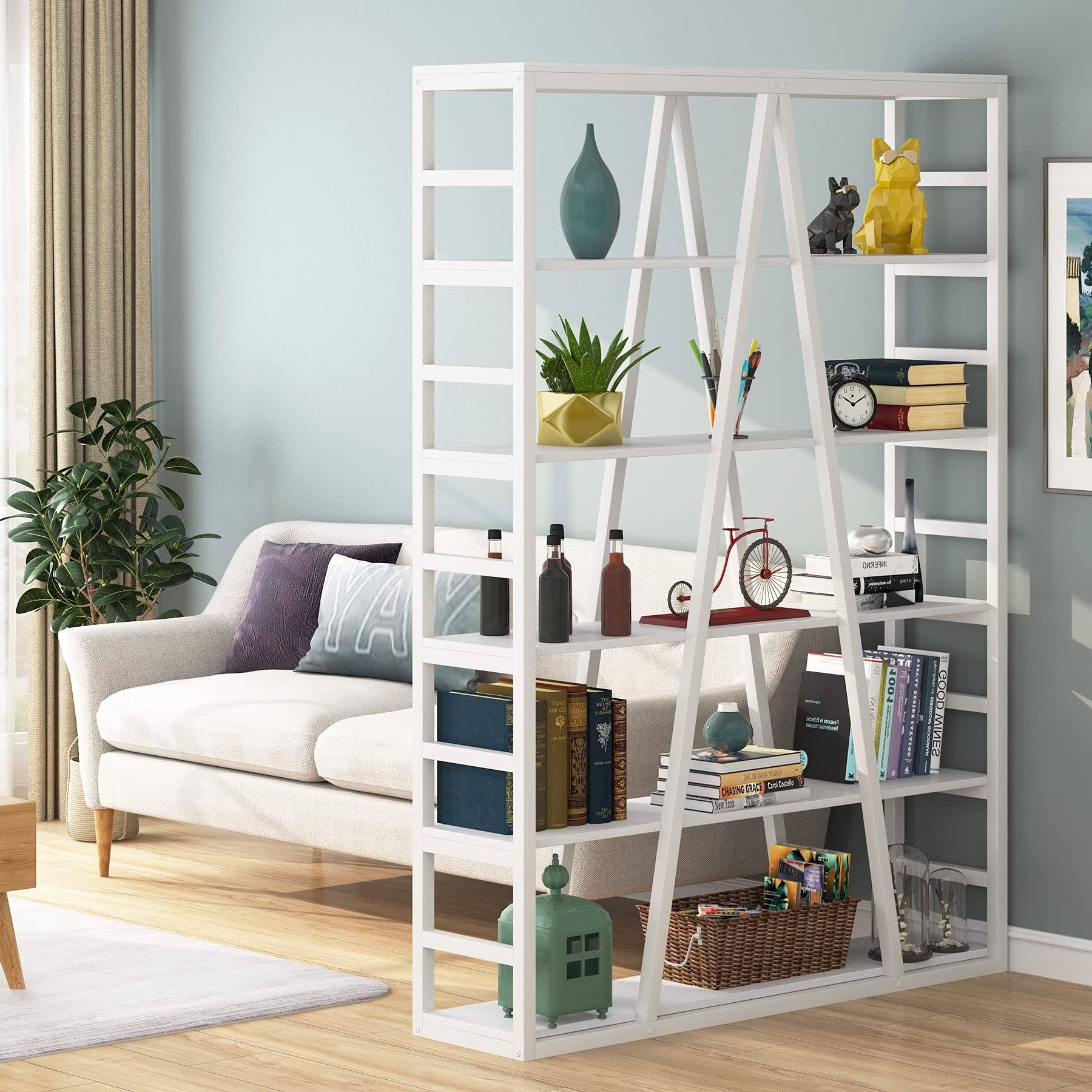 White Open Bookshelf N37393