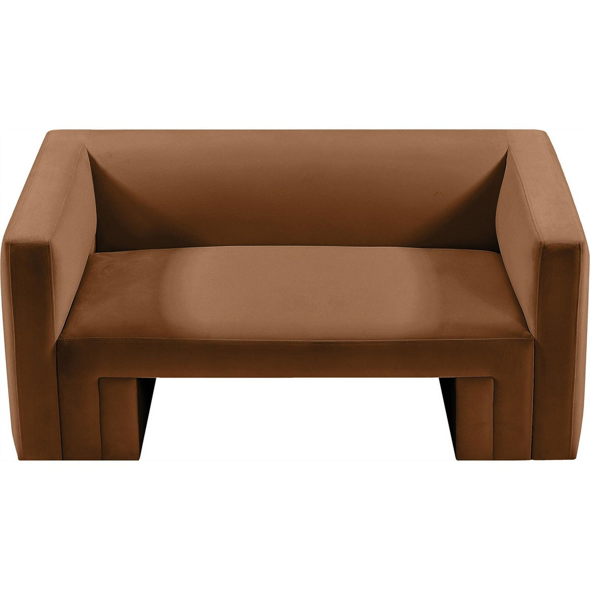 Saddle Velvet Loveseat Z270673