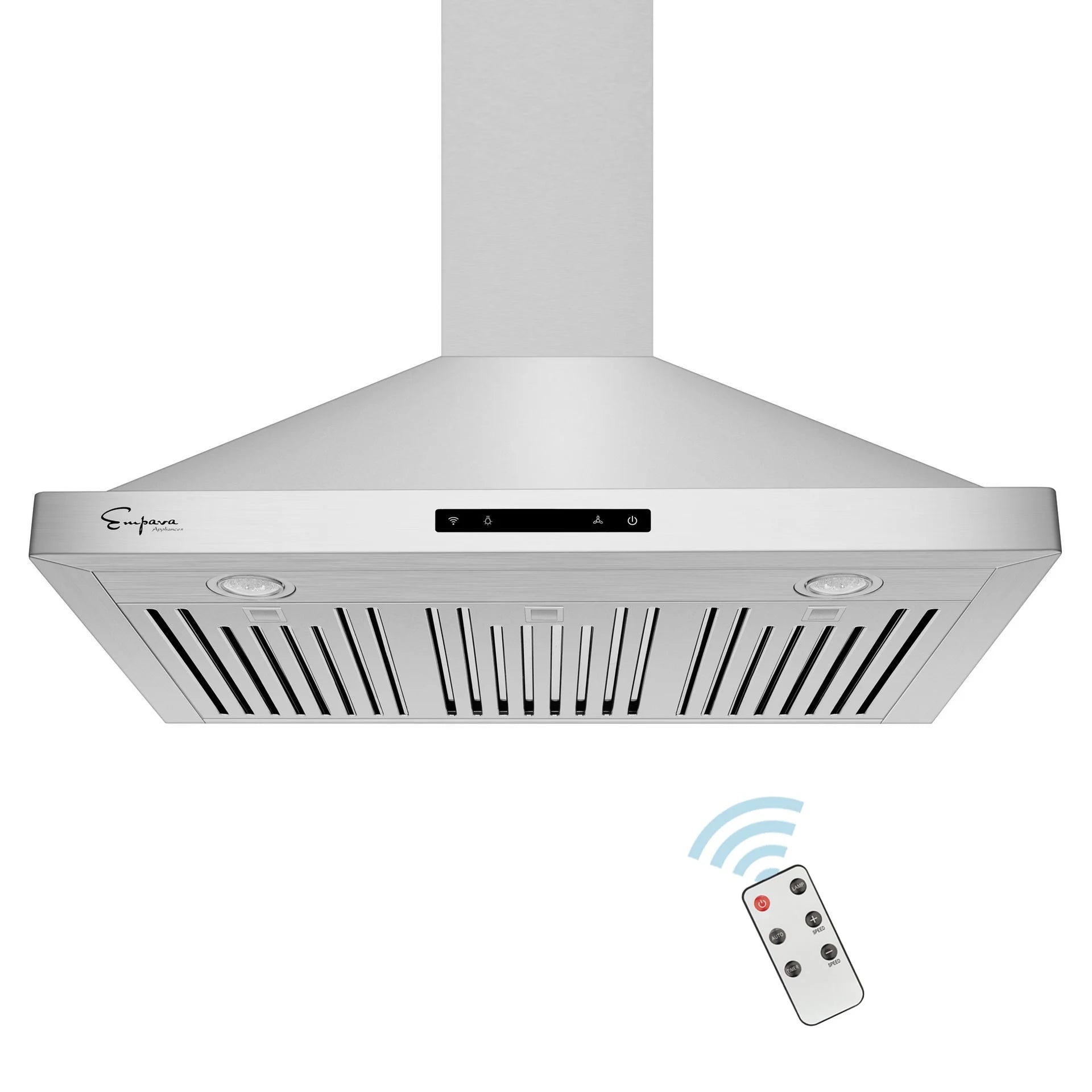 30" Gas Cooktop and 36" Wall Mount Range Hood H3407