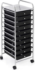 10-Drawer Rolling Storage Cart Q516696